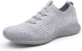 konhill Women's Comfortable Walking Shoes - Tennis Athletic Casual Slip on Sneakers