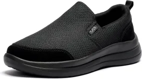 Men's Slip on Sneakers Walking Shoes X Wide Width Comfortable Casual Sneakers Lightweight Work Driving Loafers
