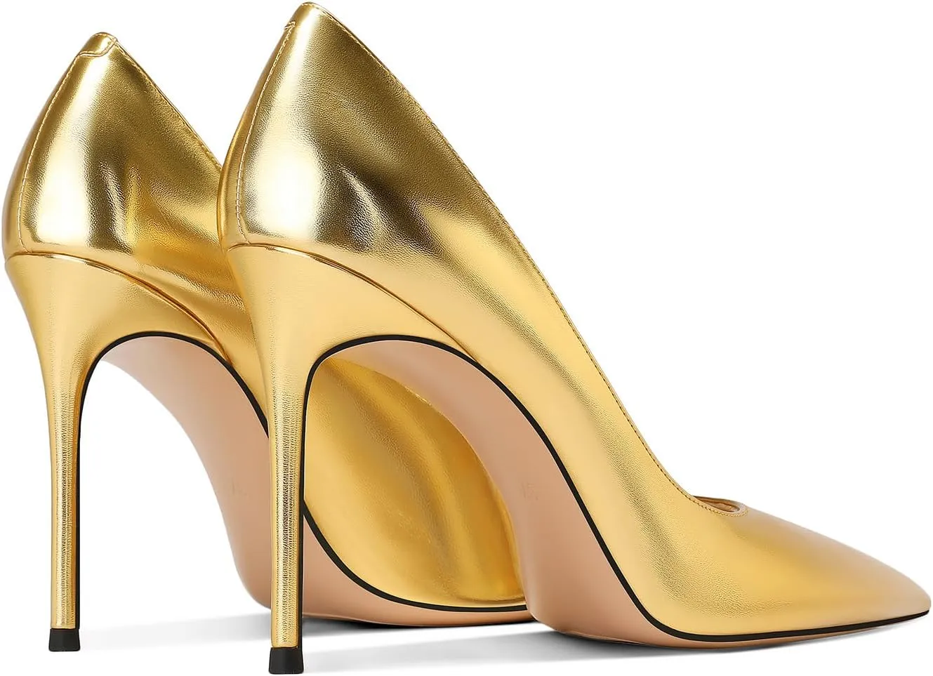 Women's High Heel Pumps Elegant Stiletto Heels with Cushioned Insole for Party and Office Comfortable Slip-On Design Ideal for Formal and Casual Occasions